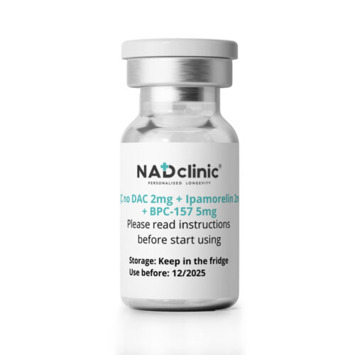 CJC no DAC 2mg + Ipamorelin 2mg + BPC-157 5mg